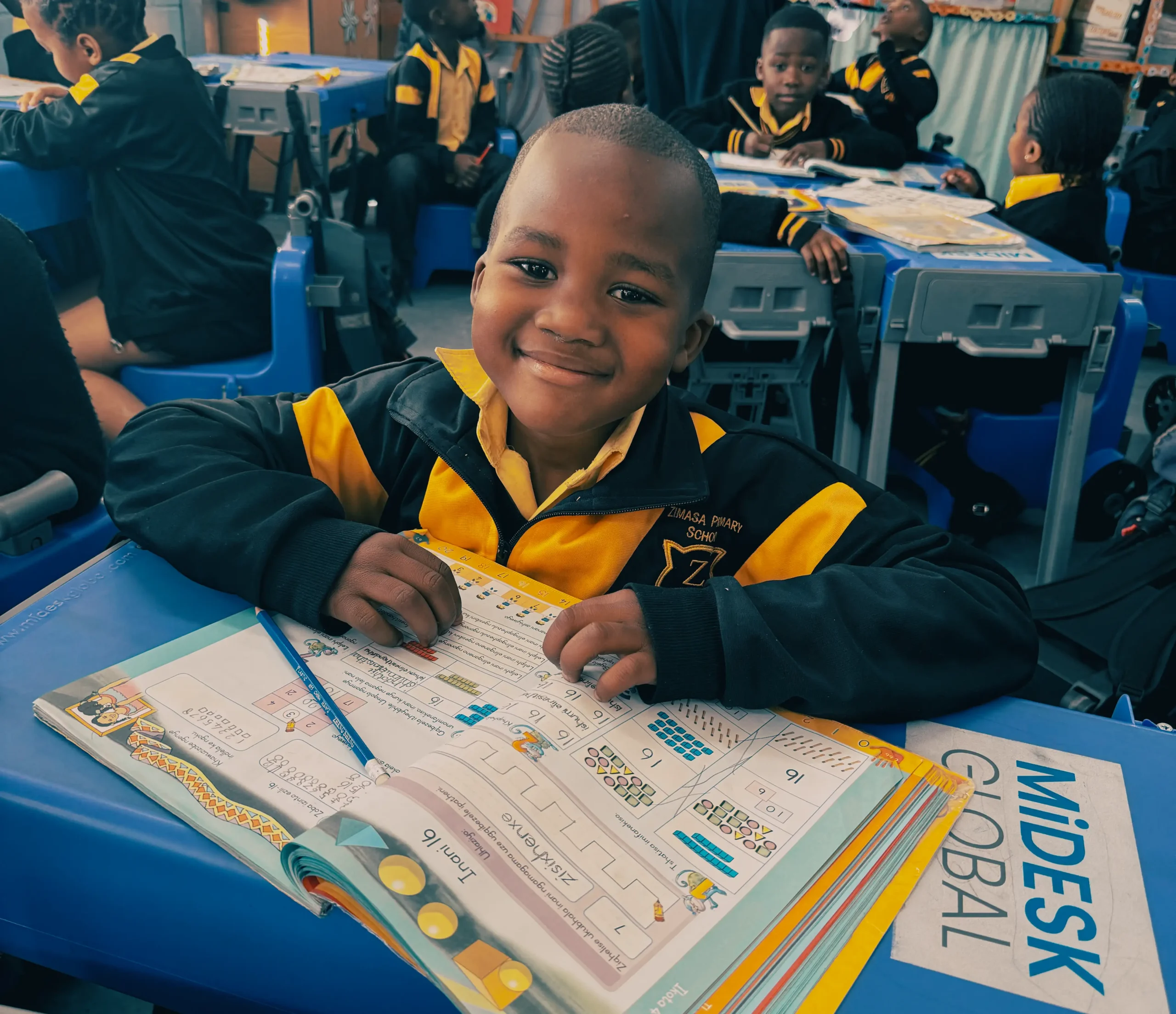 Learner in class